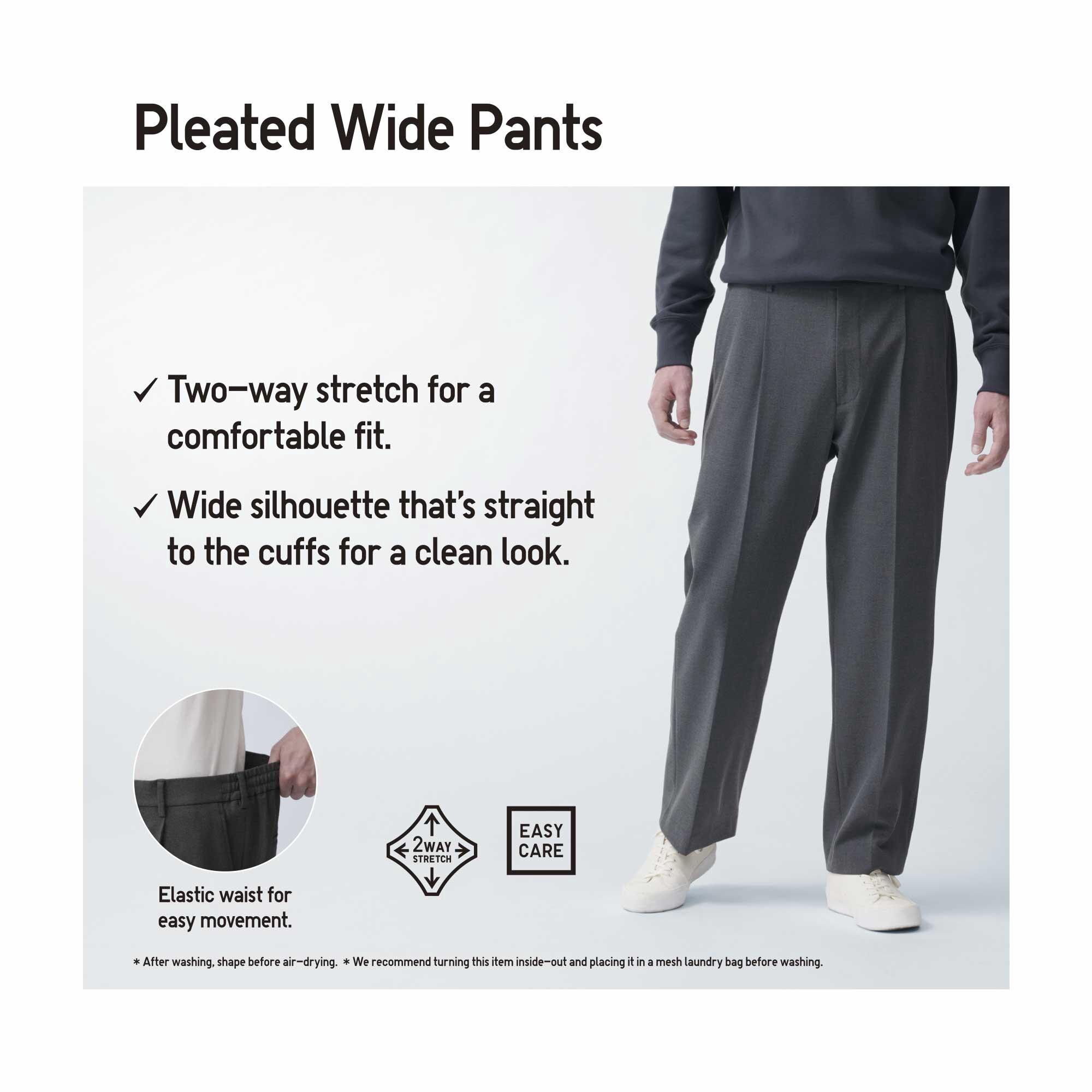 Men's Wide Leg Brown Pants | Buy Men's Wide Leg Brown Pant Online Australia  | THE ICONIC- THE ICONIC
